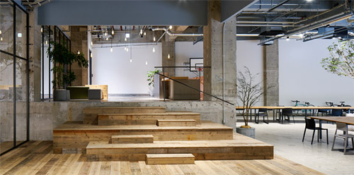 Interior of the tokyo office